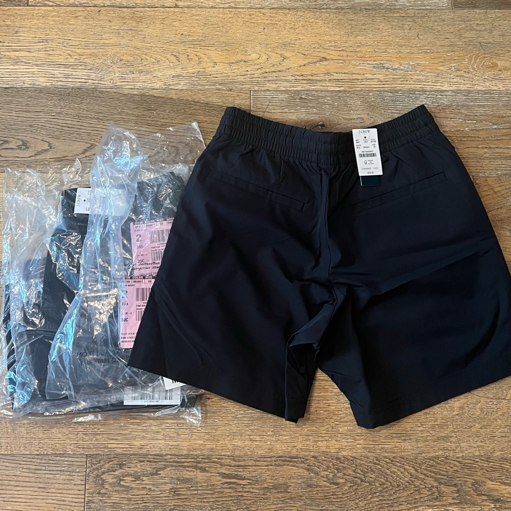 J.Crew Factory Tech Dock Short 6” XS NWT